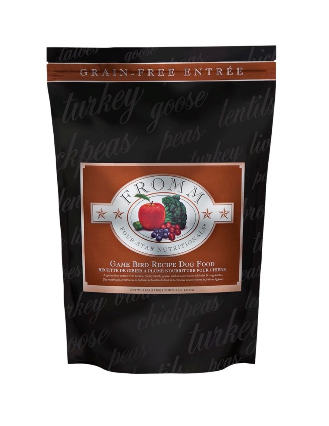 Fromm Four Star Dry Dog Food - Game Bird