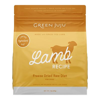 Green Juju Freeze-Dried Dog Food - Lamb