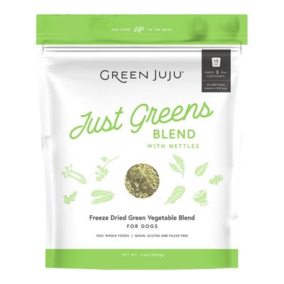 Green Juju Freeze-Dried Vegetable Topper - Just Greens Blend w/ Nettles