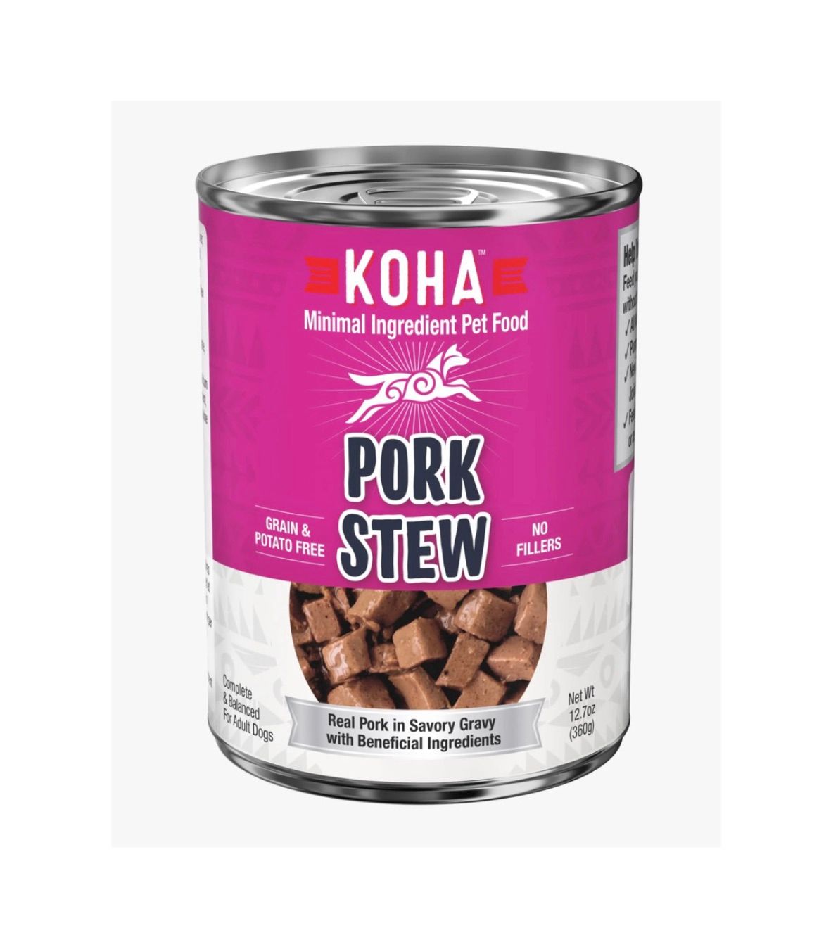 Koha Minimal Ingredient Wet Dog Food - Pork Stew