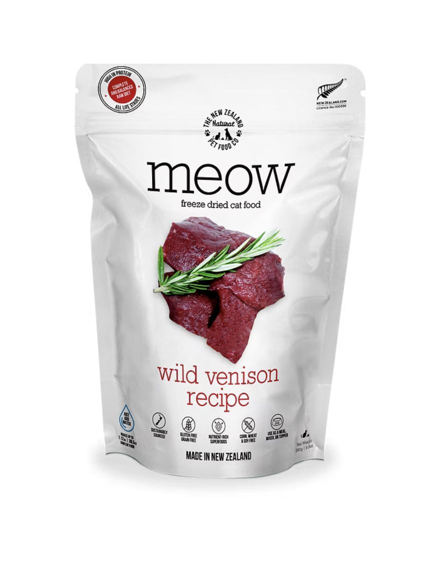 The New Zealand Pet Food Company Freeze Dried Cat Food - Wild Venison, Size: 1.76oz