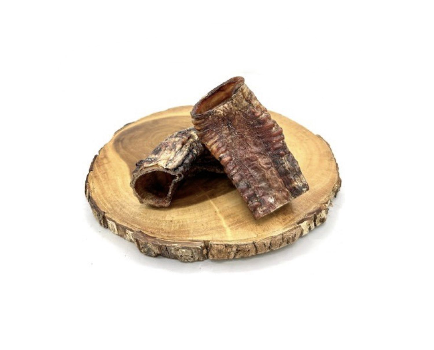 Natural Chews - Bison Trachea, Size: Half