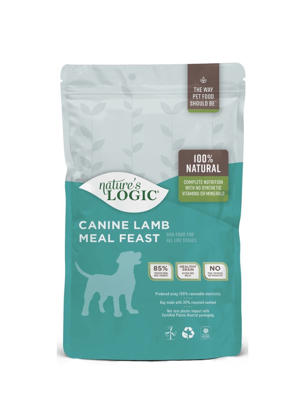 Nature's Logic Dry Dog Food - Lamb, Size: 4.4lb