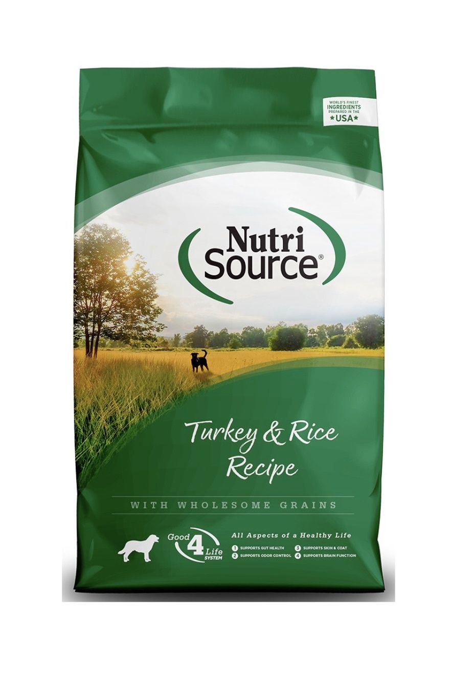 Nutri Source Dry Dog Food - Turkey &amp; Rice, Size: 4lb
