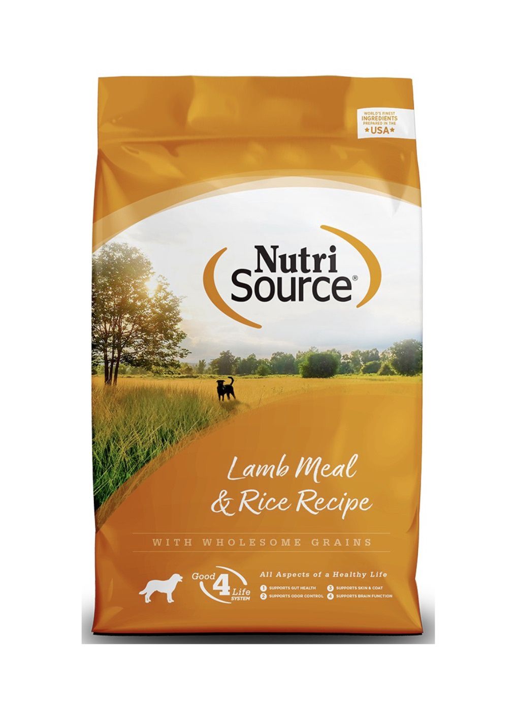 Nutri Source Dry Dog Food - Lamb &amp; Rice, Size: 4lb