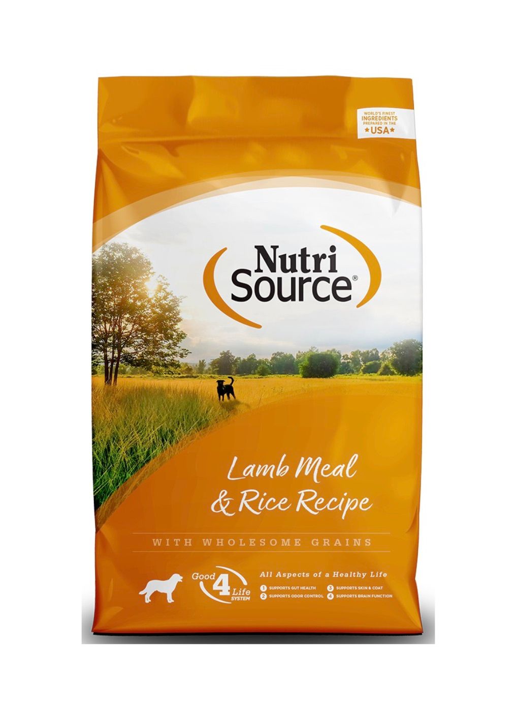 Nutri Source Dry Dog Food - Lamb &amp; Rice, Size: 4lb