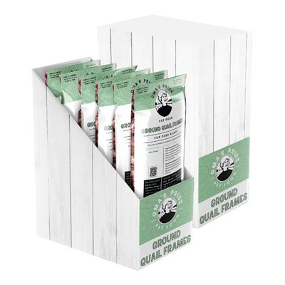 Oma's Pride Raw Dog &amp; Cat Food Grinds - Quail