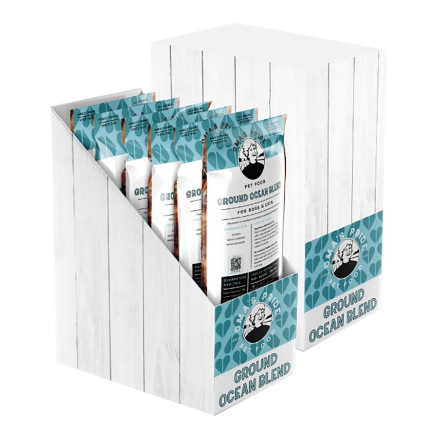 Oma's Pride Raw Dog &amp; Cat Food Grinds - Ocean Blend