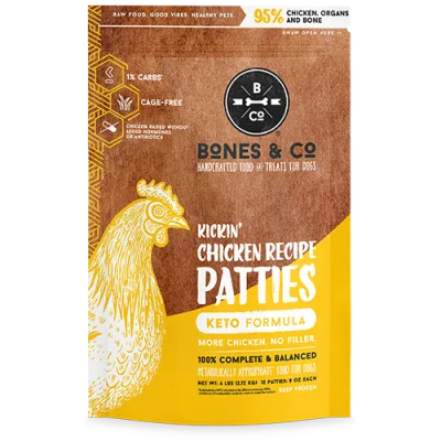 Bones &amp; Co. Raw Dog Food - Kickin' Chicken