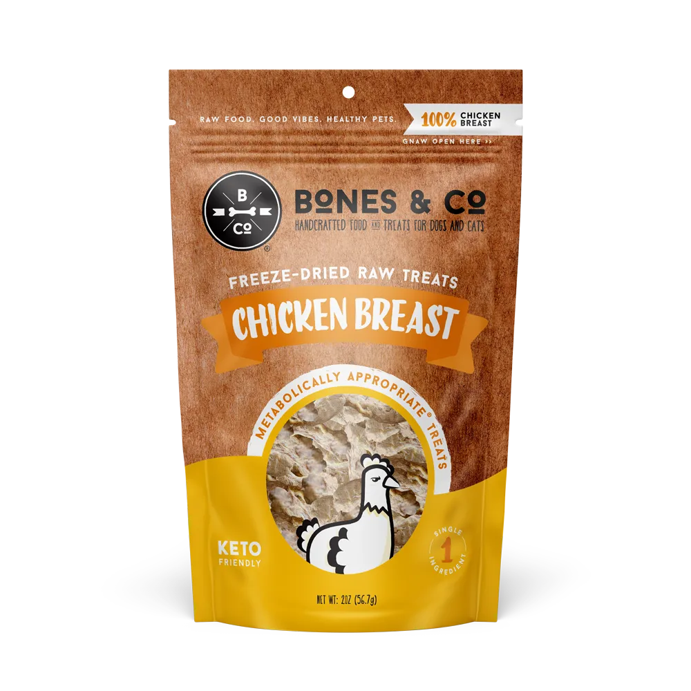 Bones &amp; Co. Freeze Dried Treats - Chicken Breast