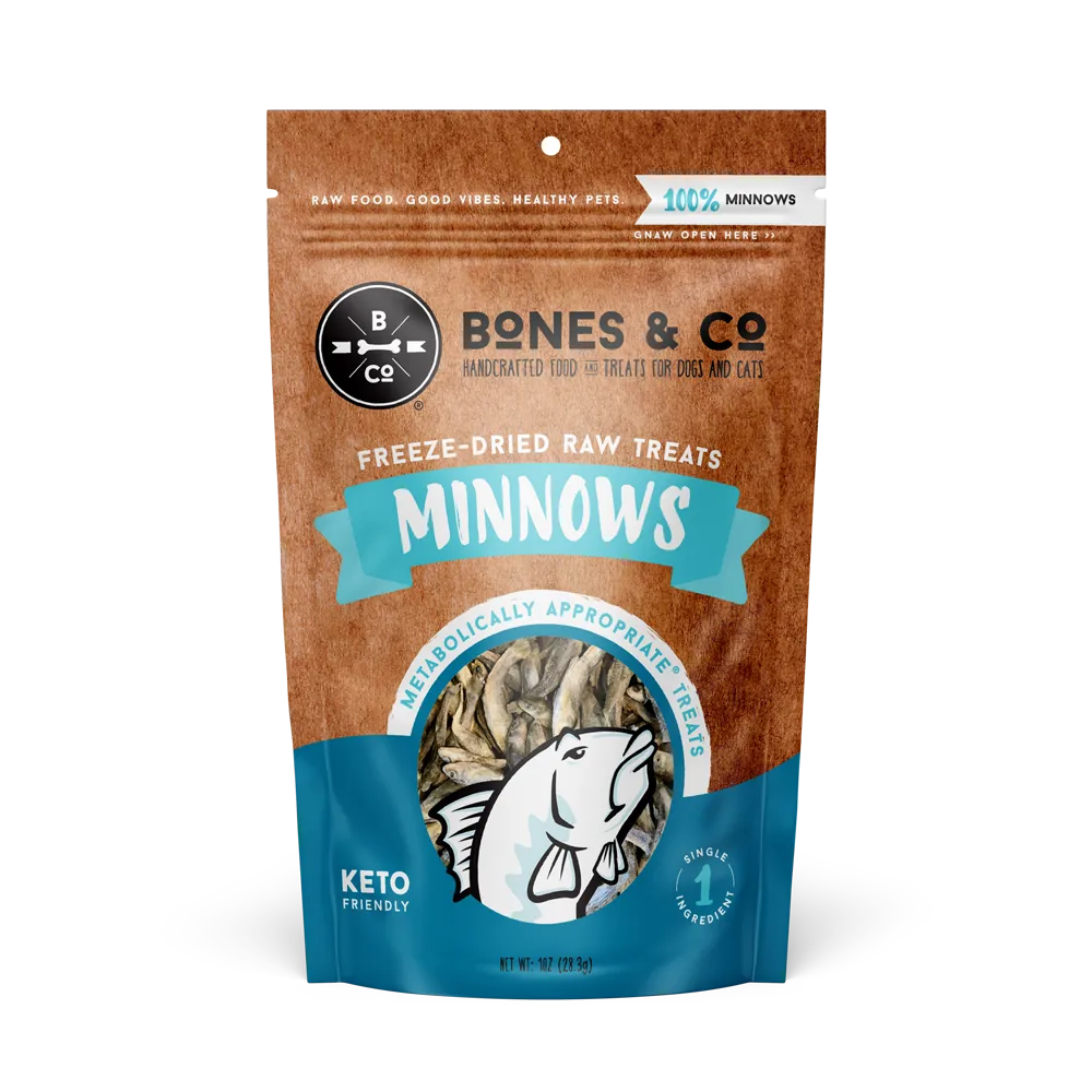 Bones &amp; Co. Freeze Dried Treats - Minnows