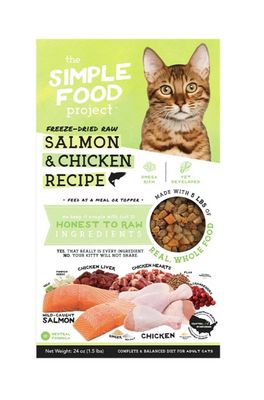 The Simple Food Project Cat Food - Salmon &amp; Chicken