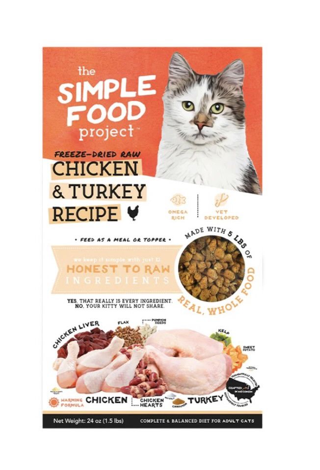 The Simple Food Project Cat Food - Chicken &amp; Turkey