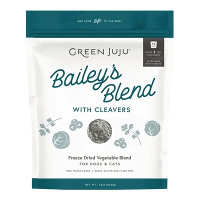 Green Juju Freeze-Dried Vegetable Topper - Bailey's Blend w/ Cleavers