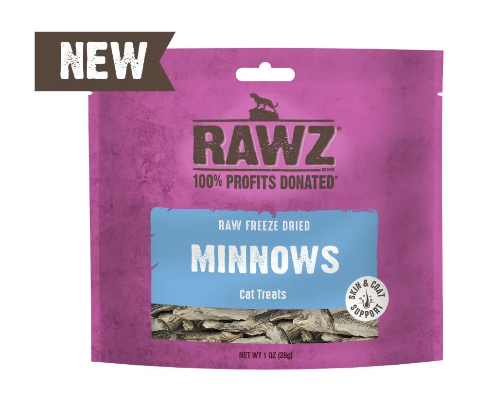 Rawz Freeze Dried Cat Treats - Minnows