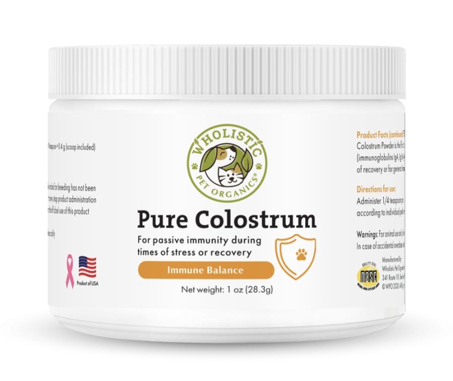 Wholistic Pet Organics Pure Colostrum