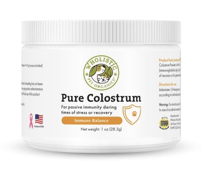 Wholistic Pet Organics Pure Colostrum