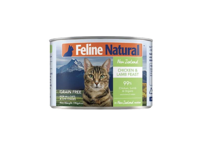 Feline Natural Wet Cat Food - Chicken &amp; Lamb Feast, Size: 3oz Can