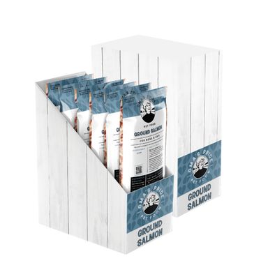 Oma's Pride Raw Dog &amp; Cat Food Grinds - Salmon