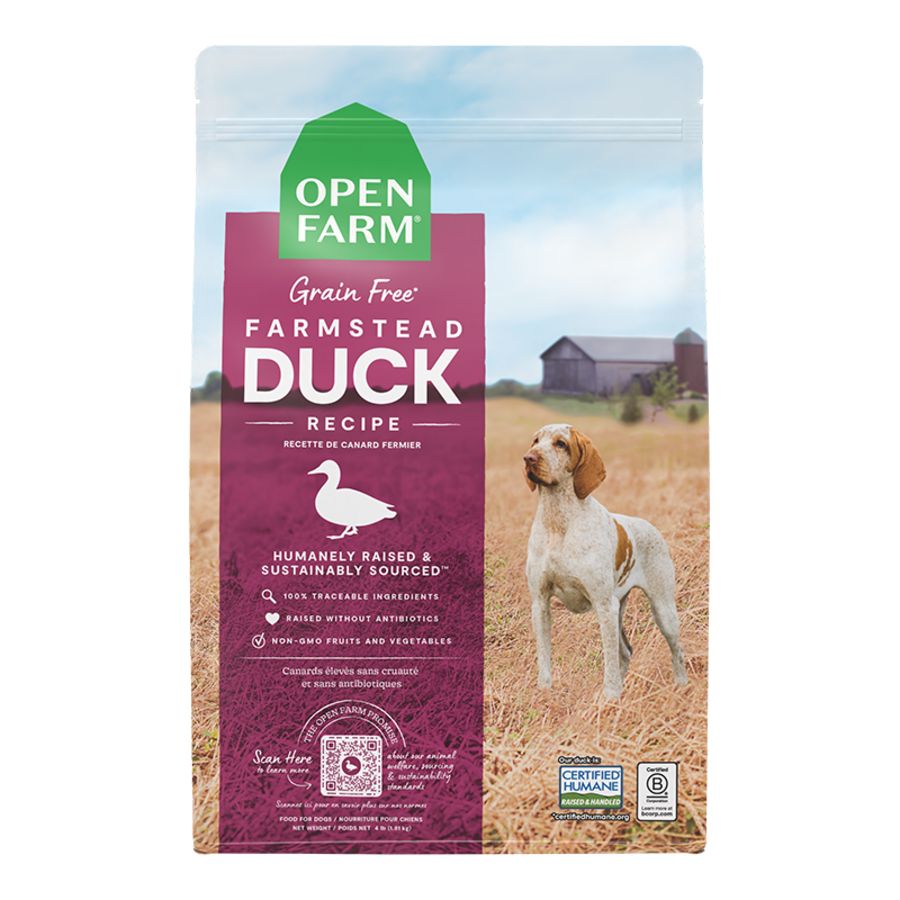 Open Farm Dry Dog Food - Grain Free Duck