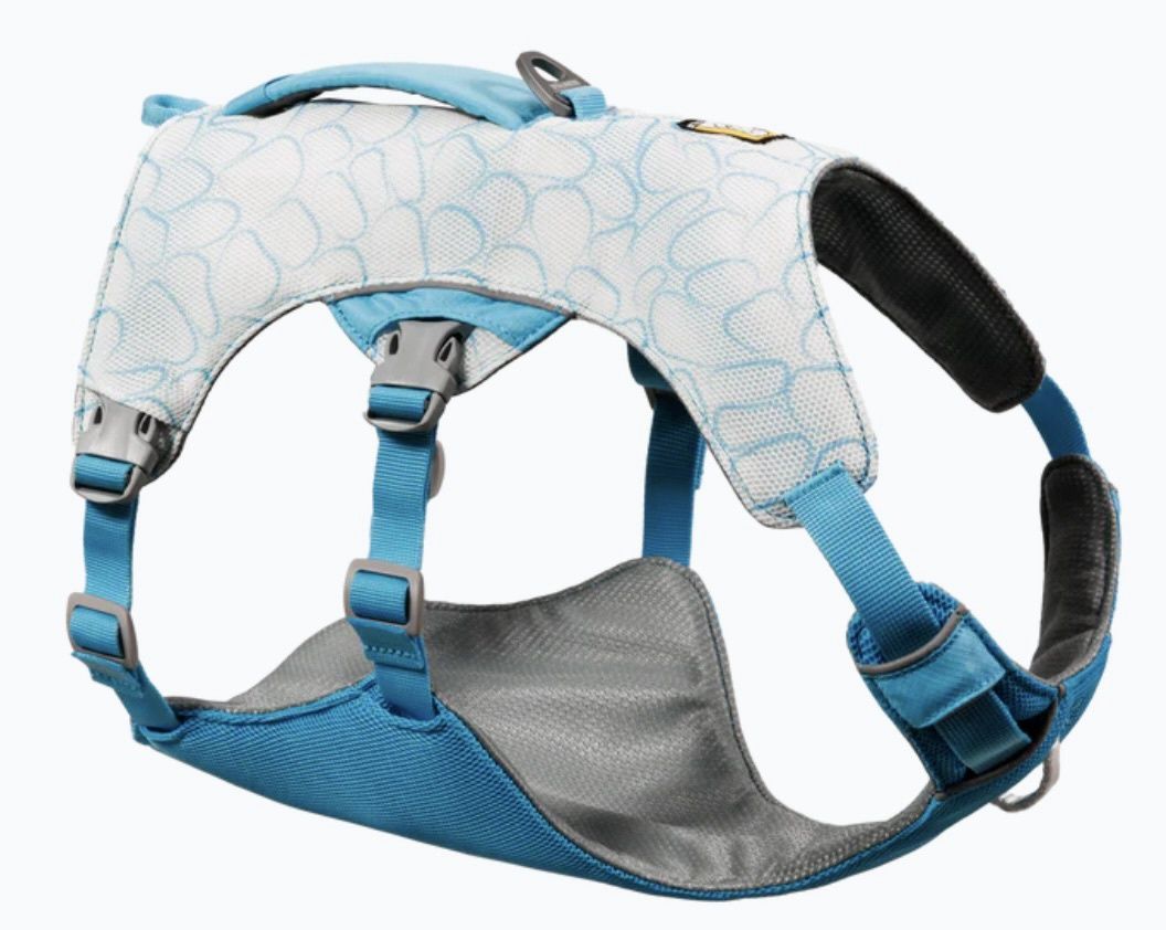 Ruffwear Swamp Cooler Harness - Biolumin Blue