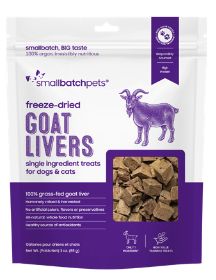 Small Batch Freeze Dried Treats - Goat Liver