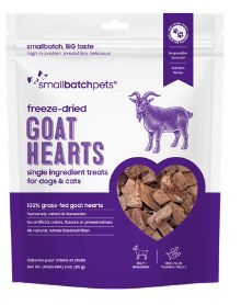 Small Batch Freeze Dried Treats - Goat Hearts