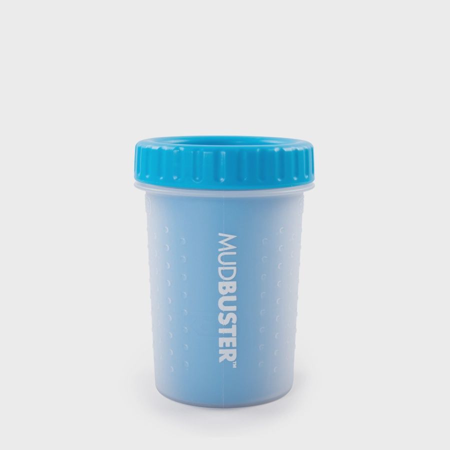Dexas Mudbuster Paw Washer, Colour: Blue, Size: SM