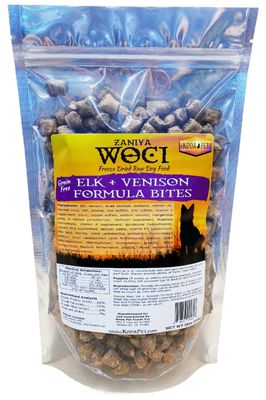 Koda Pet Zaniya Woci Elk &amp; Venison Freeze Dried Bites