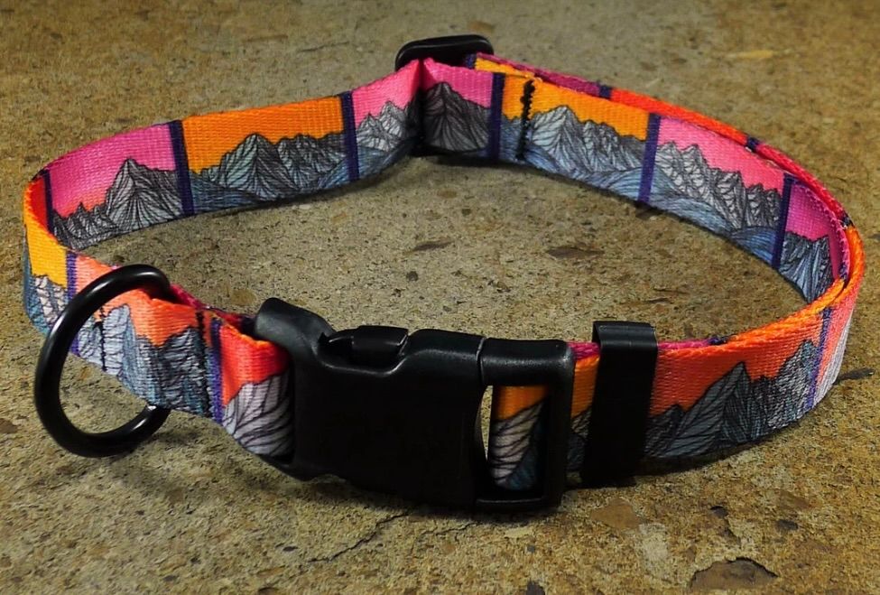 Mtn Straps Collar/Leash - Idaho 9, Size: SM