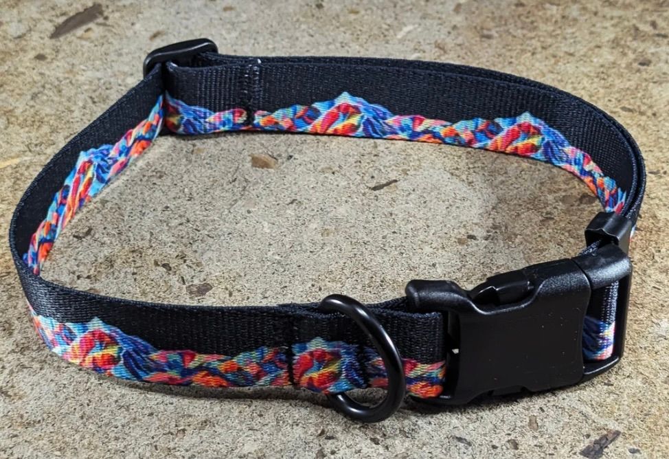 Mtn Straps Collar/Leash - Sacagawea, Size: SM
