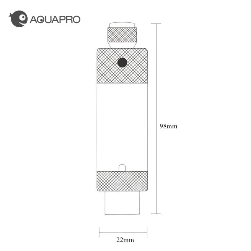 Aquapro QuickFill Co2 Bubble Counter