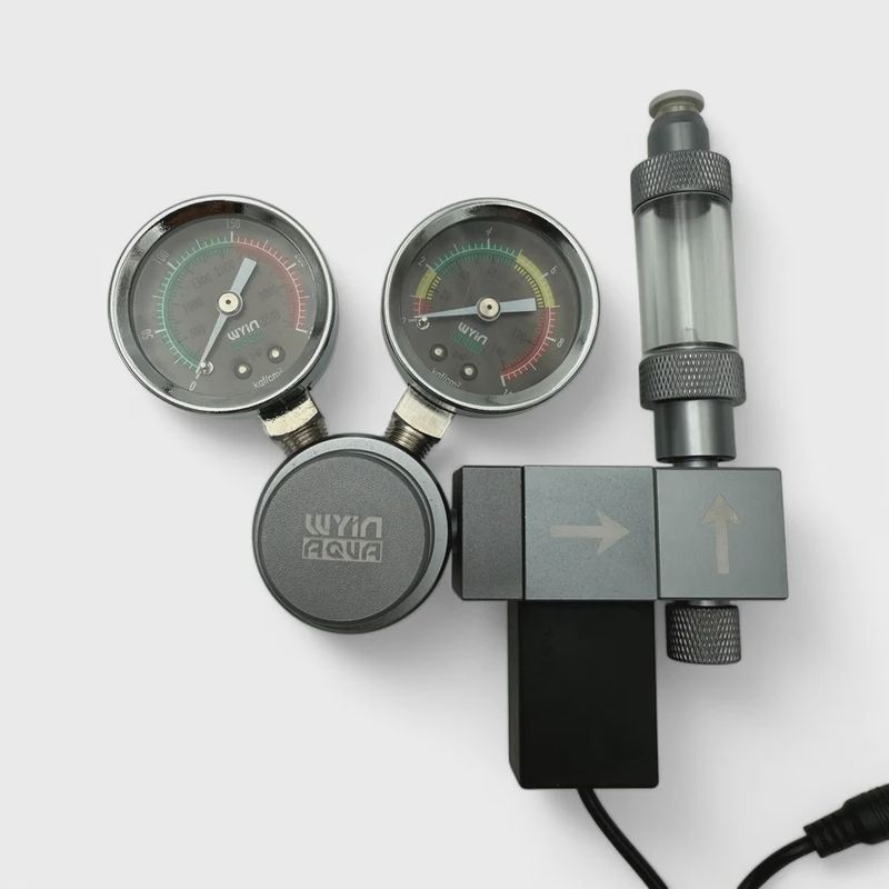 Wyin Aqua Dual Gauge Smart Co2 Modular Redulator