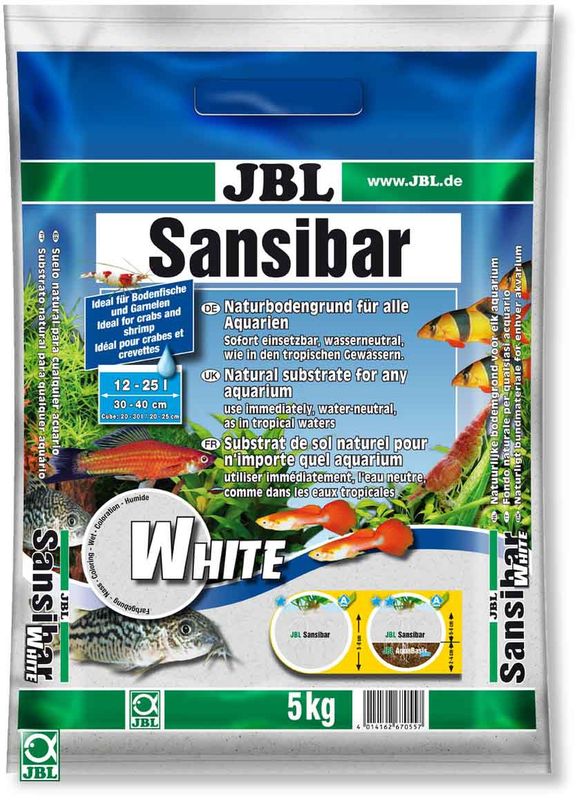 JBL Sansibar White 5kg Substrate