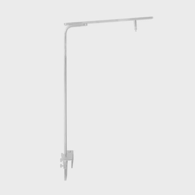 Week Aqua DJ-L Stand Light Bracket, Colour: Silver, Size: 16mm