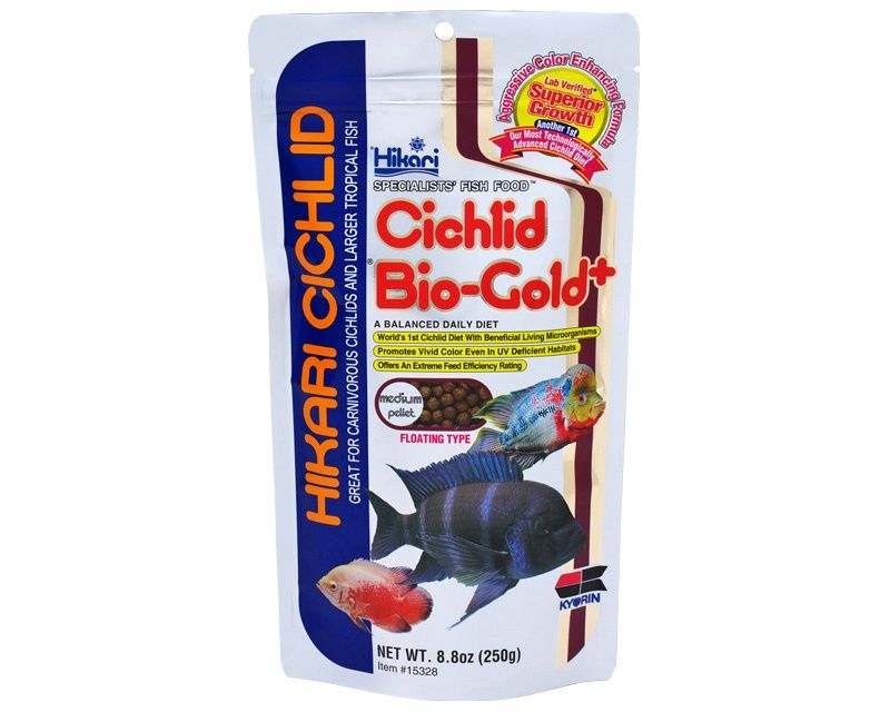Cichlid Bio-Gold Plus, Size: 250g Medium pellet