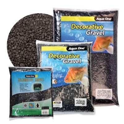 Aqua One Gravel - Black (7mm)