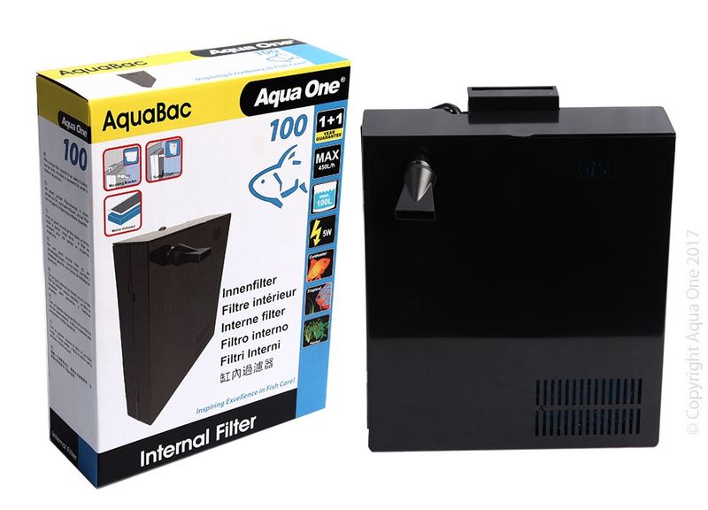 Aqua One AquaBac Internal Back Filter