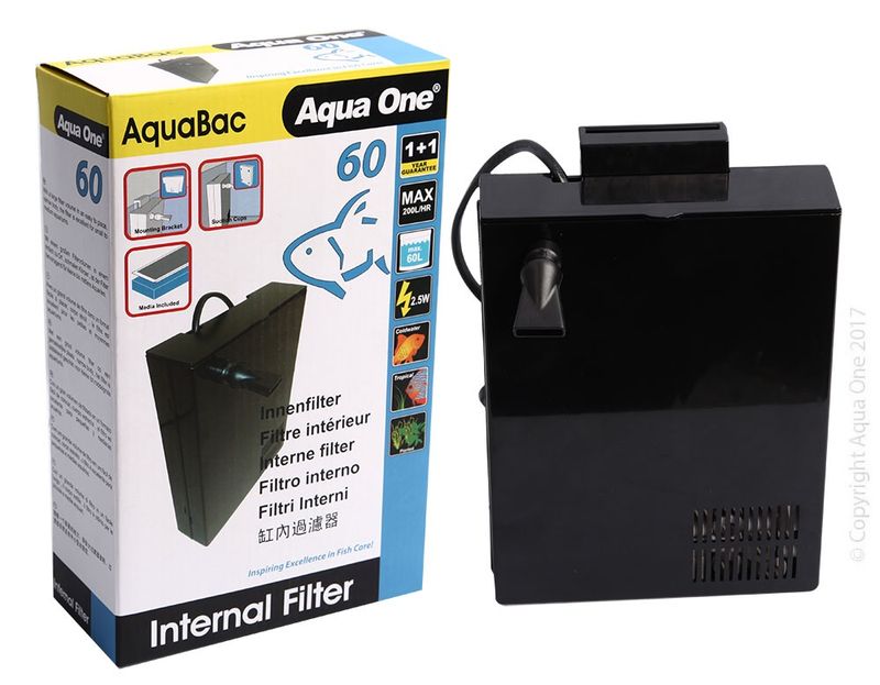 Aqua One AquaBac Internal Back Filter