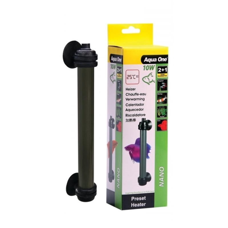 Aqua One Glass Nano Betta Preset Heater