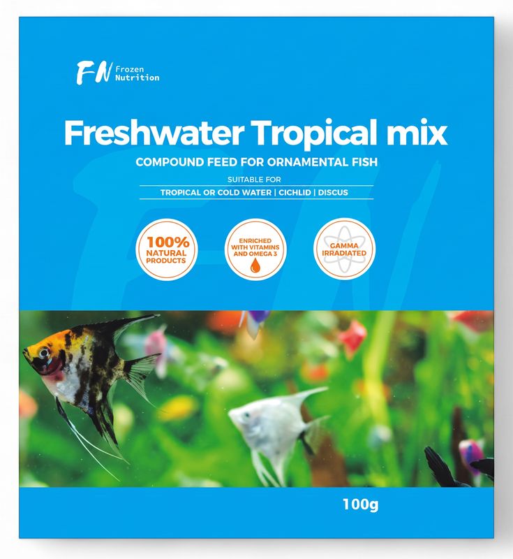 Frozen Nutrition Freshwater Tropical Mix
