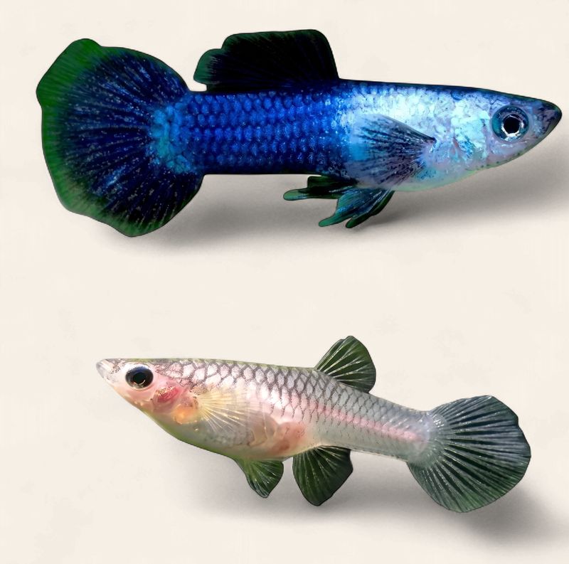 Guppy - Electric Blue Panda