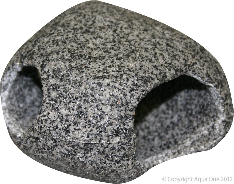 Ornament Cave Round. Granite