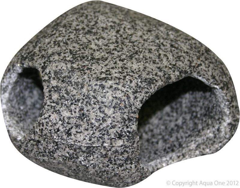 Ornament Cave Round. Granite