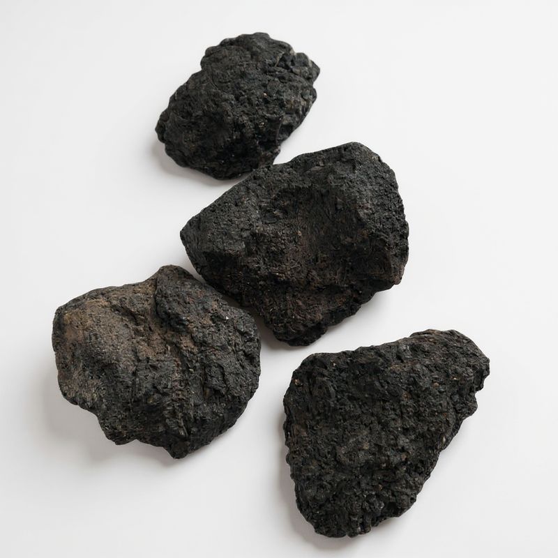 PureAquarium Natural Stone - Black Lava Stone