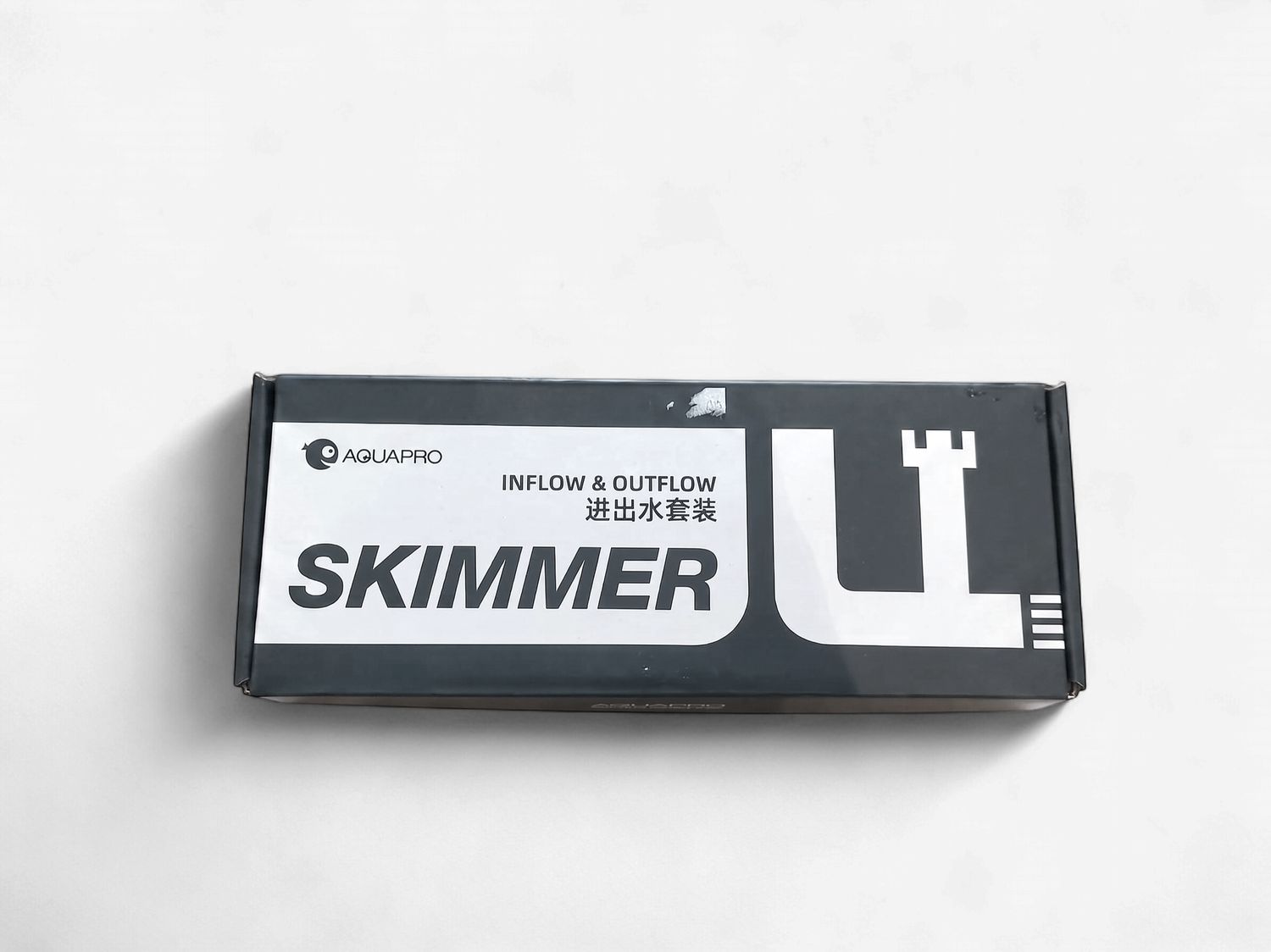 Aquapro Stainless Steel Skimmer Lily Pipe Outflow &amp; Inflow - 16/22mm