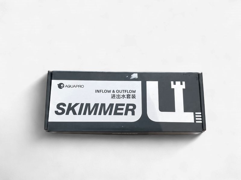 Aquapro Stainless Steel Skimmer Lily Pipe Outflow &amp; Inflow - 16/22mm