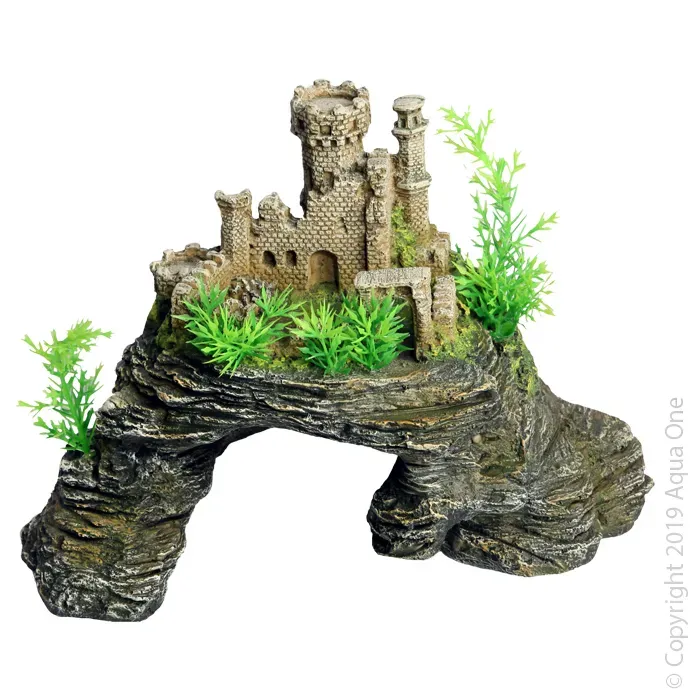 Aqua One Castle on Cave Rock 25 x 15.5 x 17cm