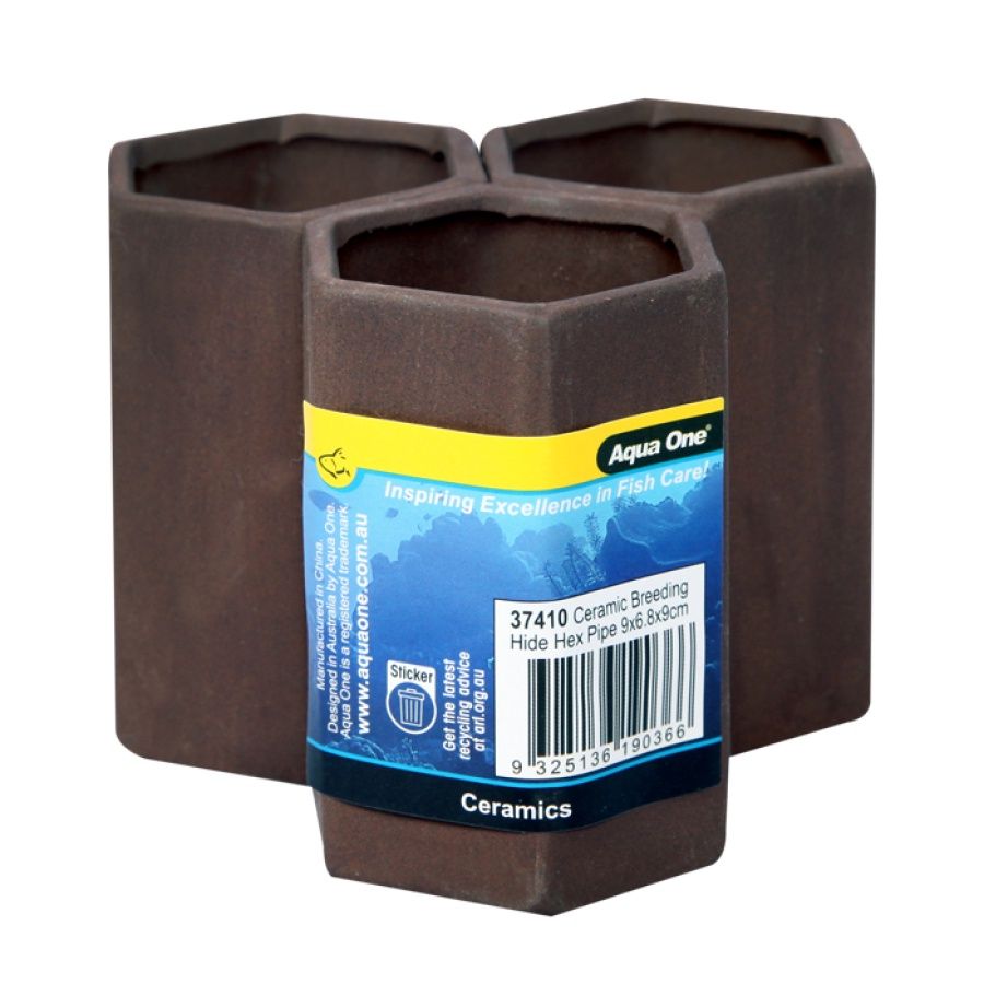 Ceramic Breeding Hide Hex Pipe