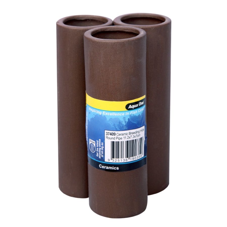 Ceramic Breeding Hide Round Pipe